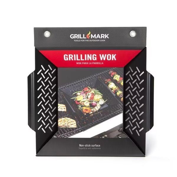 Steel Wok Topper 12 in. L X 12 in. W 1 pk, Grill Mark, Mfr#: 00124ACE